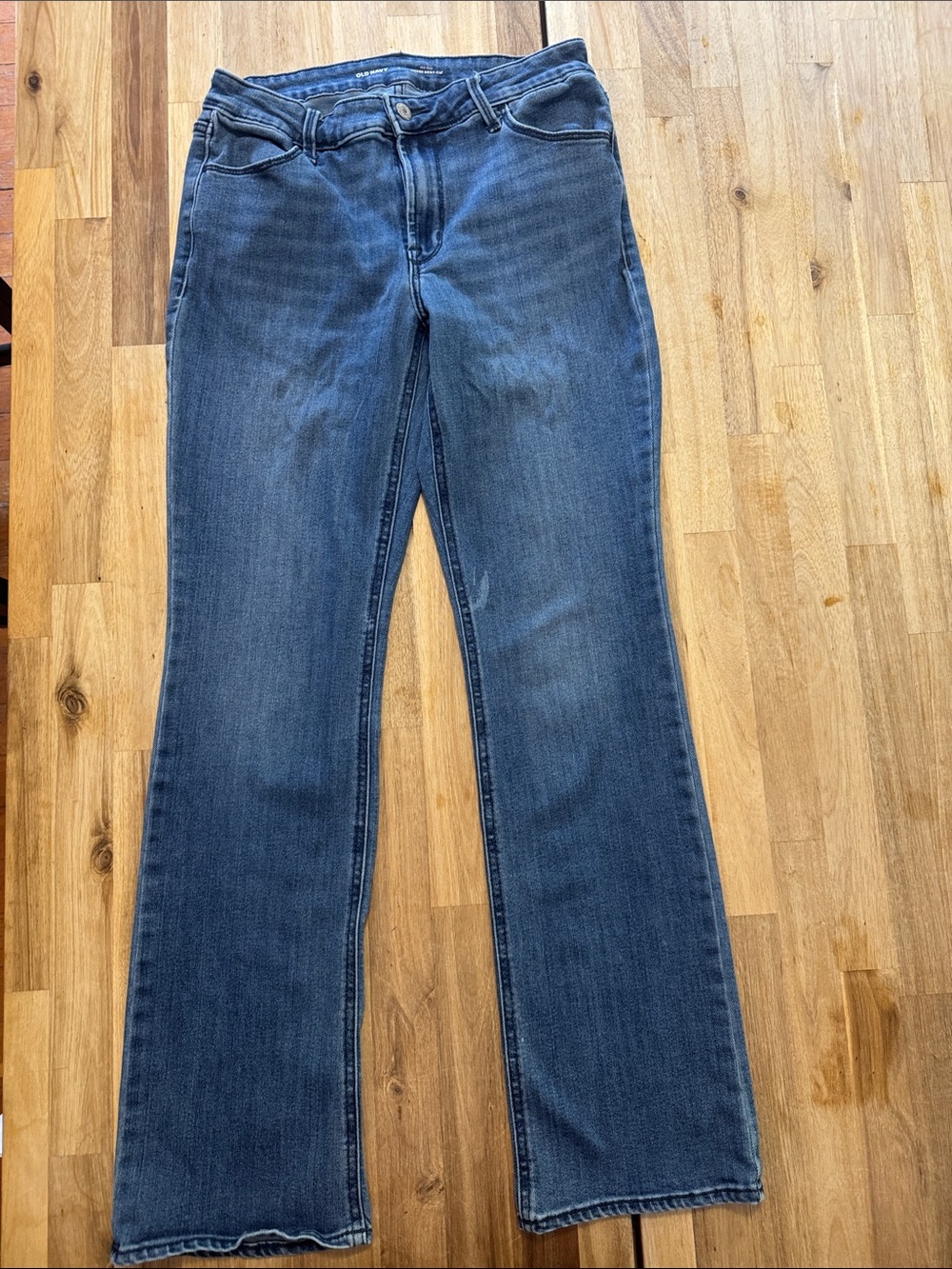 Old Navy Women's Medium Blue Bootcut Jeans